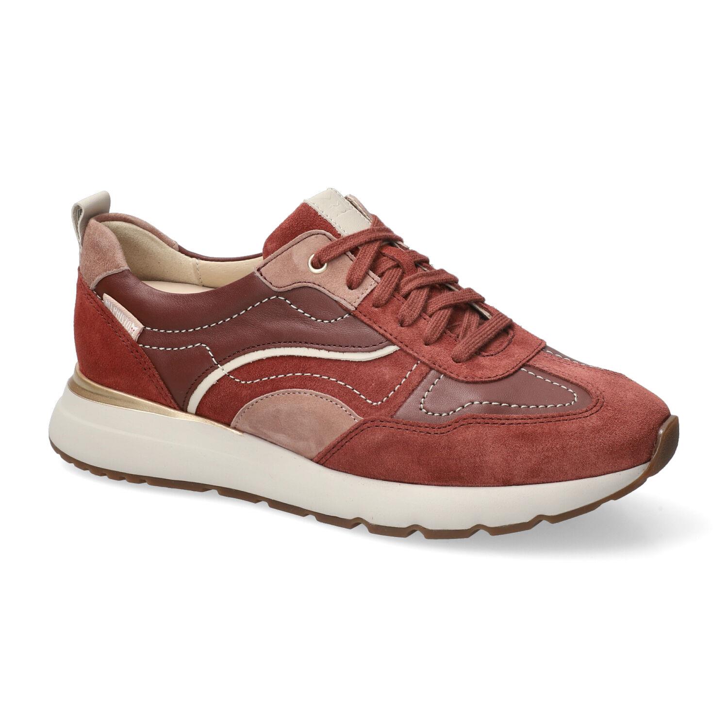 lacets femme modèle Caryta Rouille - Mephisto